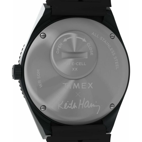 Men's Watch Timex Q X KEITH HARING SPECIAL EDT. Black (Ø 38 mm) - Image 5