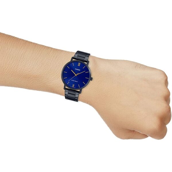 Men's Watch Casio COLLECTION Blue Black (Ø 40 mm) - Image 5