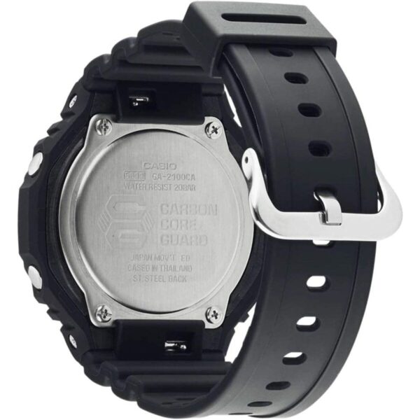 Men's Watch Casio G-Shock OAK - NEON BLUE INDEX Black (Ø 45 mm) - Image 2