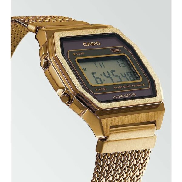 Men's Watch Casio A1000MGA-5EF Gold - Image 6