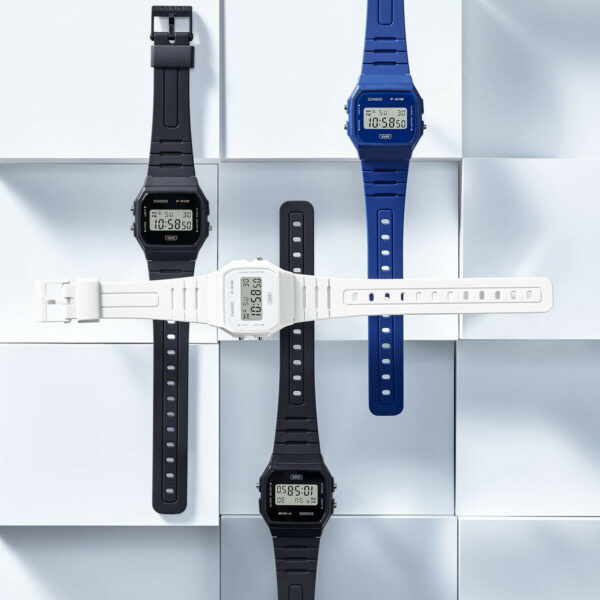 Men's Watch Casio F-91WB-2A1EF (Ø 35 mm) - Image 5