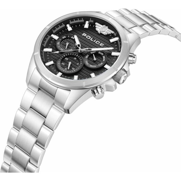 Men's Watch Police PEWJK2227806 Black Silver - Image 5