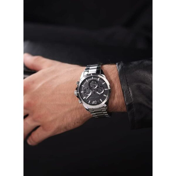 Men's Watch Police PEWJK2227806 Black Silver - Image 2