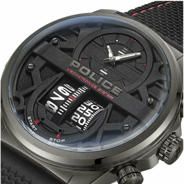 Men's Watch Police PEWJM0006505 Black - Image 4
