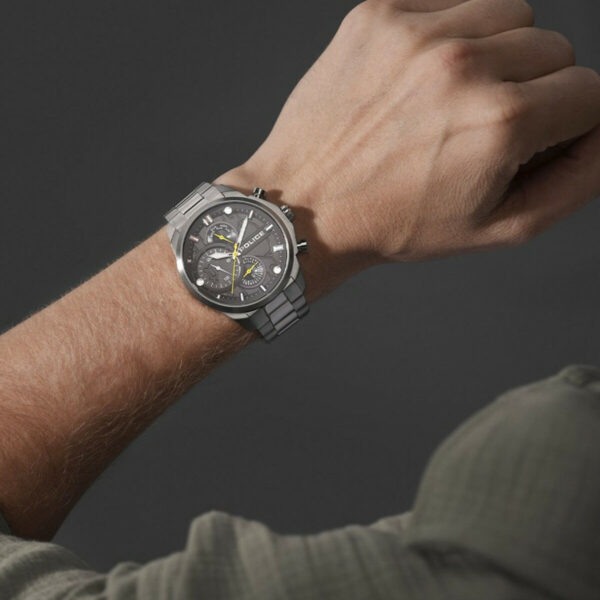 Men's Watch Police PEWGK0039204 Black Silver - Image 4
