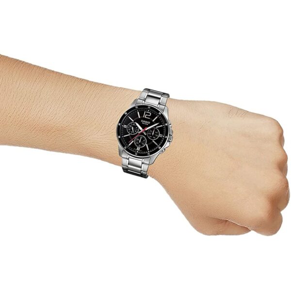 Men's Watch Casio Silver Black (Ø 43,5 mm) - Image 3