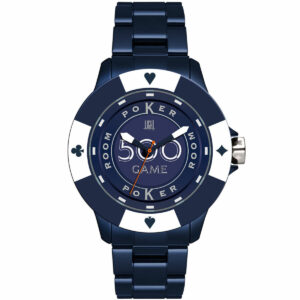 Unisex Watch Light Time POKER (Ø 41 mm)