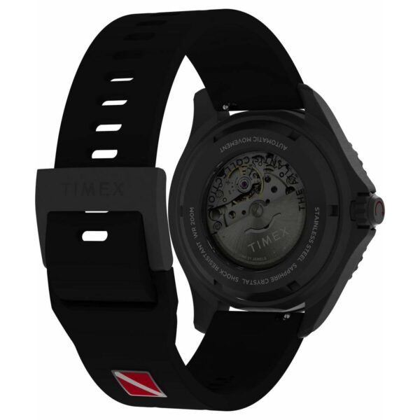 Men's Watch Timex DEEP WATER TIBURON AUTOMATIC Black (Ø 44 mm) - Image 4