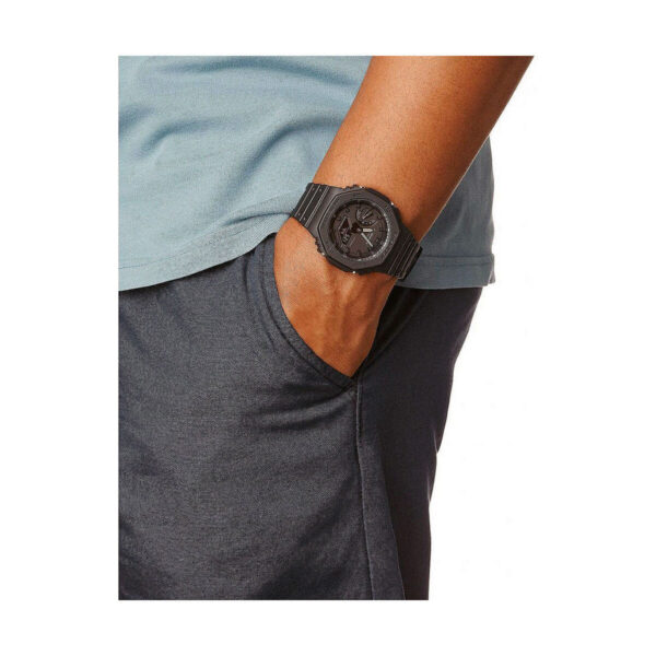 Men's Watch Casio G-Shock OAK - ALL BLACK Black (Ø 45 mm) - Image 7
