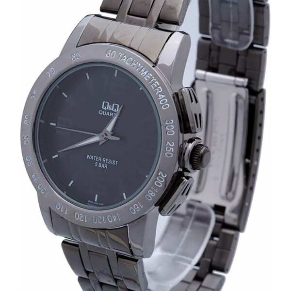Men's Watch Q&Q Q602J405Y Black Silver (Ø 40 mm) - Image 2